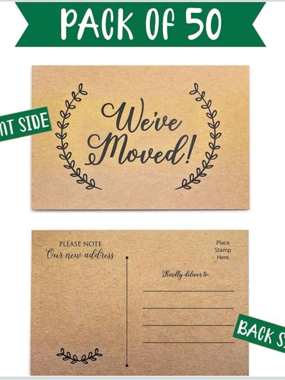 BRAND NEW - Neutral Kraft 